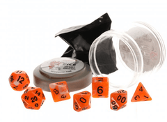 Reaper Dice: Pizza Dungeon Dice Dual Orange White 19068